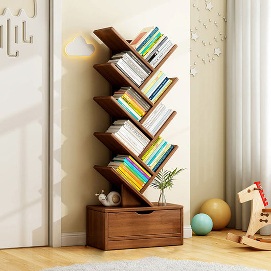 Bookshelf | Solid Wood | Eco-Friendly Multi-Tier Storage | Home Office Organization 12