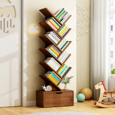 Bookshelf | Solid Wood | Eco-Friendly Multi-Tier Storage | Home Office Organization 14