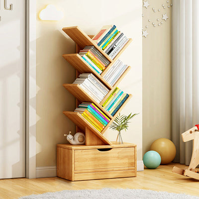 Bookshelf | Solid Wood | Eco-Friendly Multi-Tier Storage | Home Office Organization 15