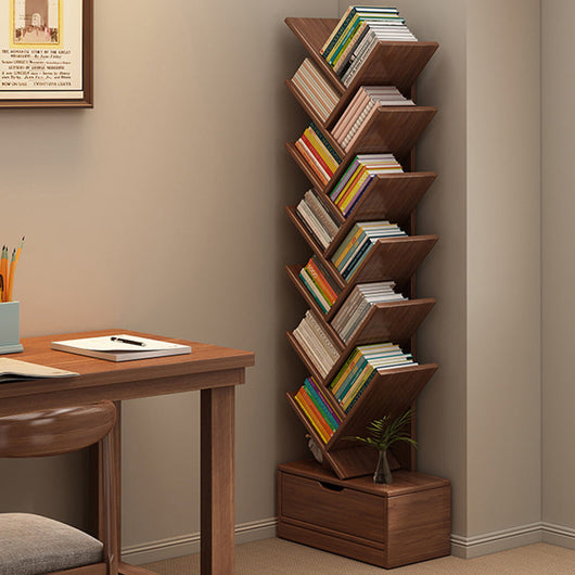 Bookshelf | Solid Wood | Eco-Friendly Multi-Tier Storage | Home Office Organization 2
