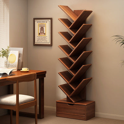 Bookshelf | Solid Wood | Eco-Friendly Multi-Tier Storage | Home Office Organization 3