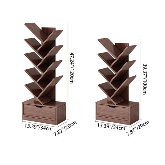 Bookshelf | Solid Wood | Eco-Friendly Multi-Tier Storage | Home Office Organization 4