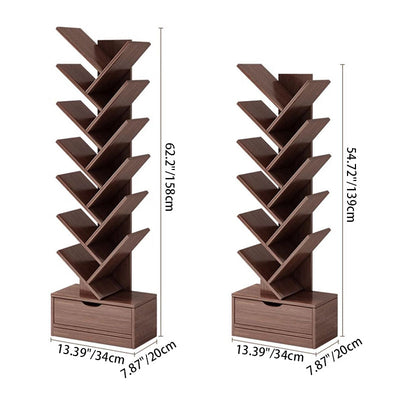 Bookshelf | Solid Wood | Eco-Friendly Multi-Tier Storage | Home Office Organization 5