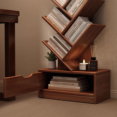 Bookshelf | Solid Wood | Eco-Friendly Multi-Tier Storage | Home Office Organization 7