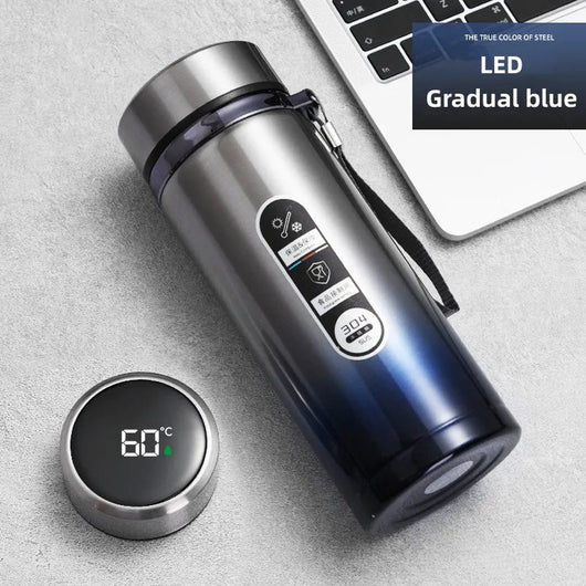 BowLift | Durable Stainless Steel Thermos Water Bottle with LED Display 6