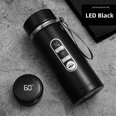 BowLift | Durable Stainless Steel Thermos Water Bottle with LED Display 7