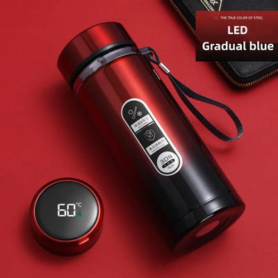 BowLift | Durable Stainless Steel Thermos Water Bottle with LED Display 8