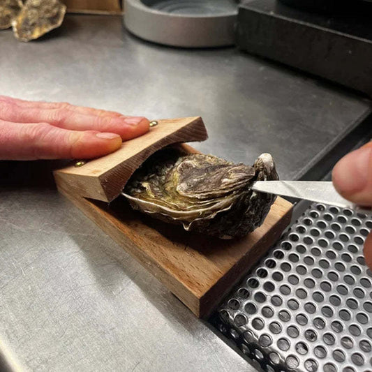 BowLift | Durable Wooden Handle Oyster Shell Opener Tool 0