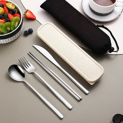 BowLift | Eco-Friendly 304 Stainless Steel Cutlery Set for Daily Dining 0