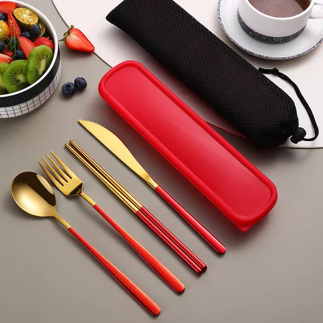 BowLift | Eco-Friendly 304 Stainless Steel Cutlery Set for Daily Dining 11