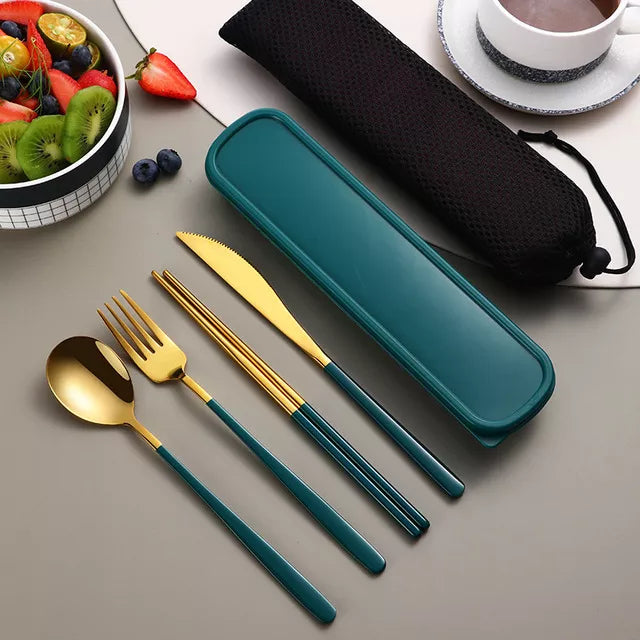 BowLift | Eco-Friendly 304 Stainless Steel Cutlery Set for Daily Dining 2