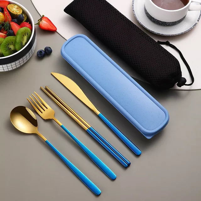 BowLift | Eco-Friendly 304 Stainless Steel Cutlery Set for Daily Dining 4
