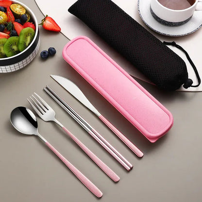 BowLift | Eco-Friendly 304 Stainless Steel Cutlery Set for Daily Dining 5