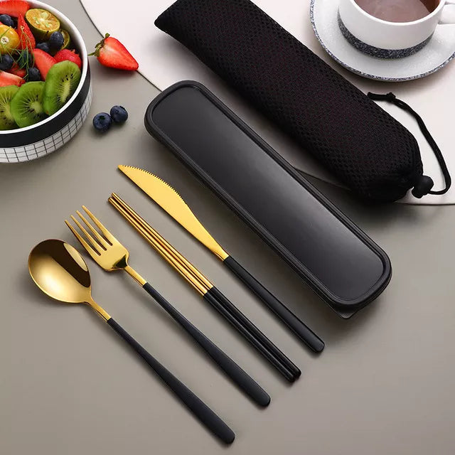 BowLift | Eco-Friendly 304 Stainless Steel Cutlery Set for Daily Dining 8