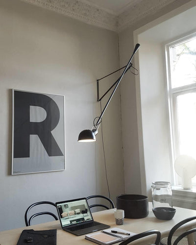 BowLift | Elegant Adjustable Industrial Wall Sconce Lighting for Indoor Use 8