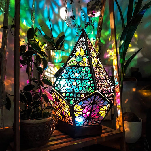 BowLift | Elegant Multicolor Bohemian Floor Lamp 0