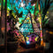 Elegant Multicolor Bohemian Floor Lamp
