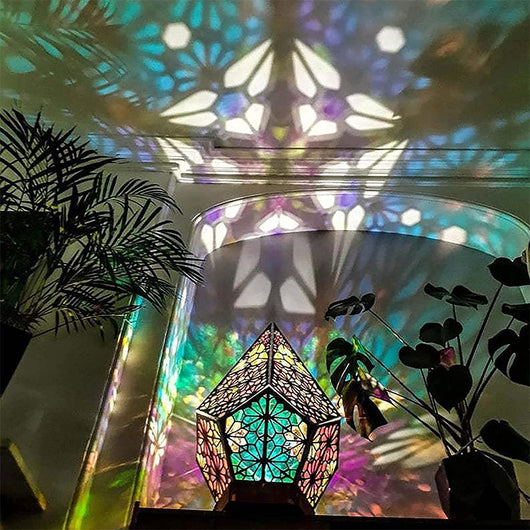 BowLift | Elegant Multicolor Bohemian Floor Lamp 6