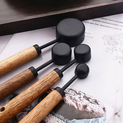 BowLift | Elegant Stainless Steel Measuring Cups and Spoons Set - 8 Piece 1