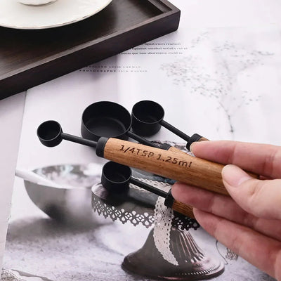 BowLift | Elegant Stainless Steel Measuring Cups and Spoons Set - 8 Piece 2