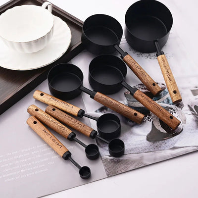 BowLift | Elegant Stainless Steel Measuring Cups and Spoons Set - 8 Piece 6