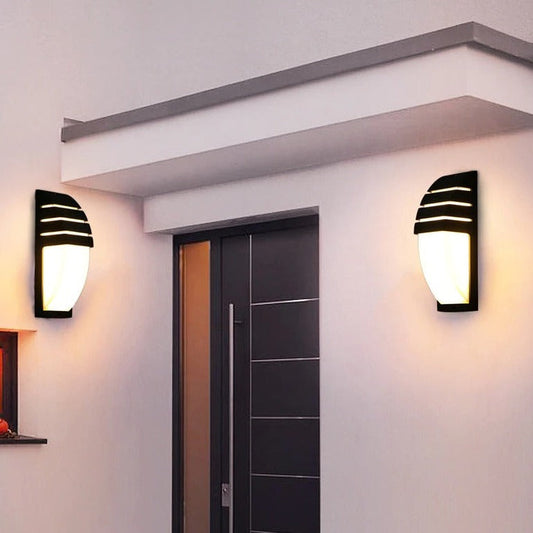 BowLift | Modern Waterproof LED Outdoor Wall Sconce with Motion Sensor 0