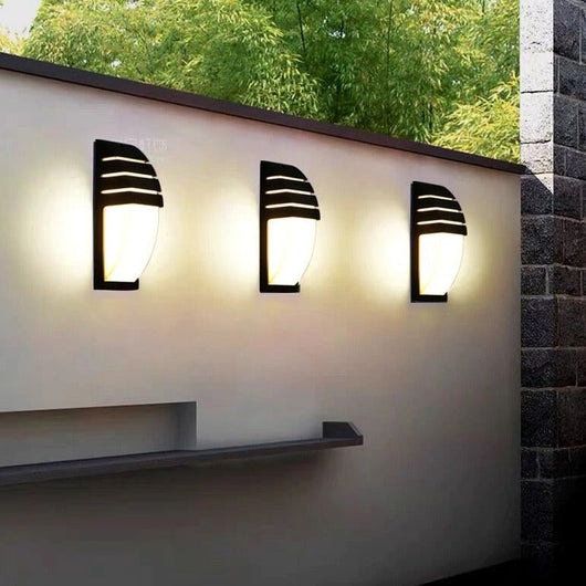BowLift | Modern Waterproof LED Outdoor Wall Sconce with Motion Sensor 3