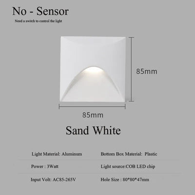 BowLift | Modern Waterproof Outdoor Wall Light Fixture with LED Illumination 7