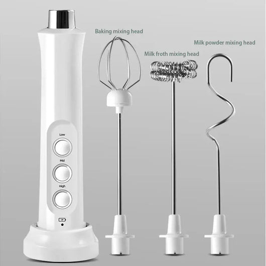 BowLift | Rechargeable High-Speed Stainless Steel Milk Frother 1