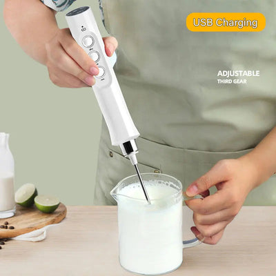 BowLift | Rechargeable High-Speed Stainless Steel Milk Frother 2