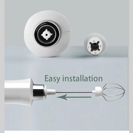 BowLift | Rechargeable High-Speed Stainless Steel Milk Frother 4