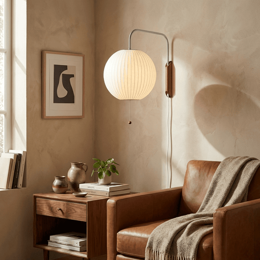BubbleSphere | Elegant Adjustable Wall Sconce with Swivel Hinge 8