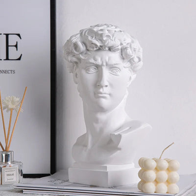 Bust Sculpture | Handcrafted Resin Modern Art Piece with Intricate Detail | Living Room Decor 3