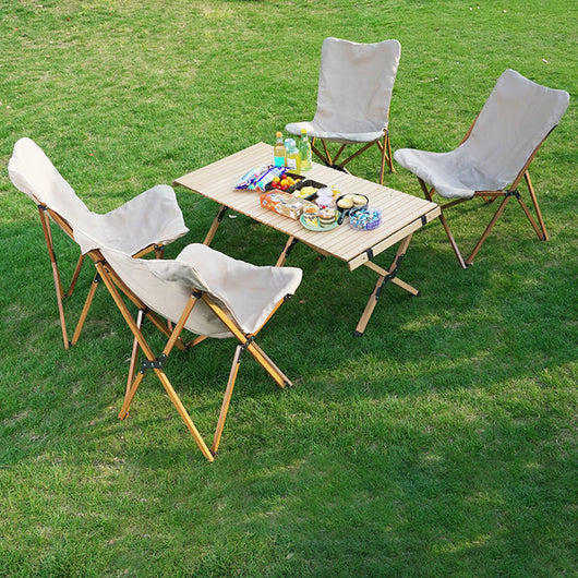 Camping Chair | Durable Oxford Fabric | Foldable Design with Backrest | Ideal for Outdoor Use 14