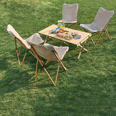 Camping Chair | Durable Oxford Fabric | Foldable Design with Backrest | Ideal for Outdoor Use 2