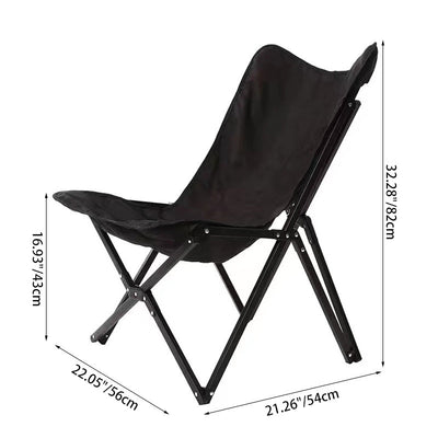 Camping Chair | Durable Oxford Fabric | Foldable Design with Backrest | Ideal for Outdoor Use 4