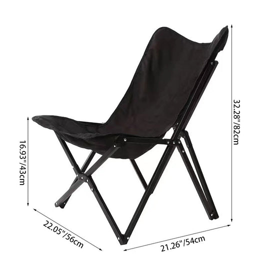 Camping Chair | Durable Oxford Fabric | Foldable Design with Backrest | Ideal for Outdoor Use 4