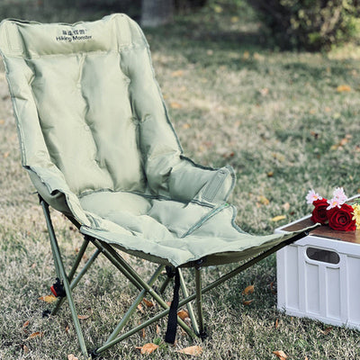 Camping Chair | Fabric & Carbon Steel | Adjustable Reclining & Detachable Footrest | Outdoor Relaxation 6