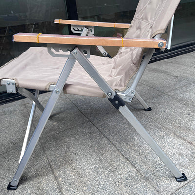 Camping Chair | Industrial Style | Foldable with Adjustable Backrest | Outdoor Patio Furniture 6