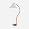 Caprani | Modern Scandinavian Beech Wood Floor Lamp for Living Room