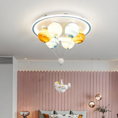 CelestialGlow | Creative Colorful Flush Mount Ceiling Light for Kids 3