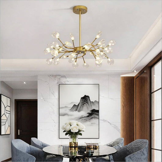 CelestialGlow | Modern Adjustable 27-Light Metal Pendant Light Fixture 0