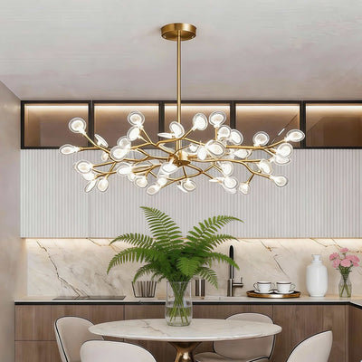 CelestialGlow | Modern Adjustable 27-Light Metal Pendant Light Fixture 12