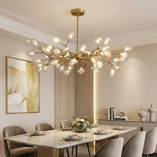 CelestialGlow | Modern Adjustable 27-Light Metal Pendant Light Fixture