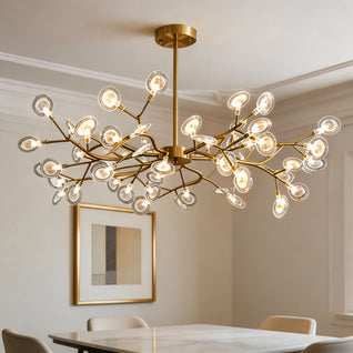 CelestialGlow | Modern Adjustable 27-Light Metal Pendant Light Fixture