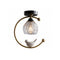 Ceramic Aura | Elegant Modern Flush Mount Ceiling Light Fixture