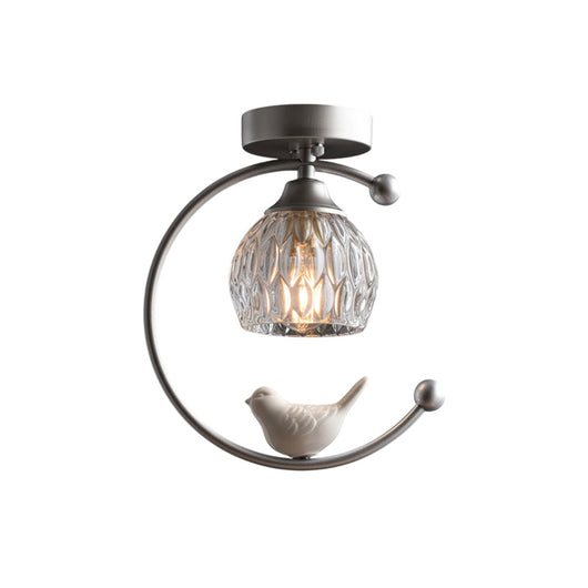 Ceramic Aura | Elegant Modern Flush Mount Ceiling Light Fixture 10