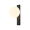 Circ 3720 | Modern Minimalist Black LED Wall Light for Indoor Spaces