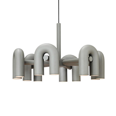 CircusAura | Elegant Modern Chandelier Light with Unique Glass Design + Energy Efficient 12