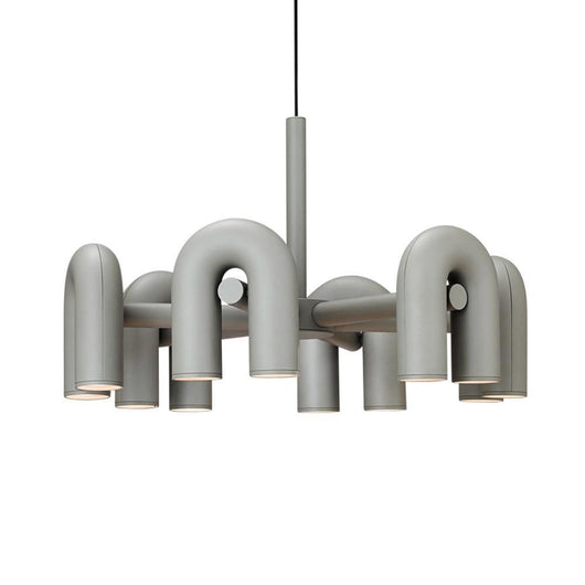 CircusAura | Elegant Modern Chandelier Light with Unique Glass Design + Energy Efficient 12